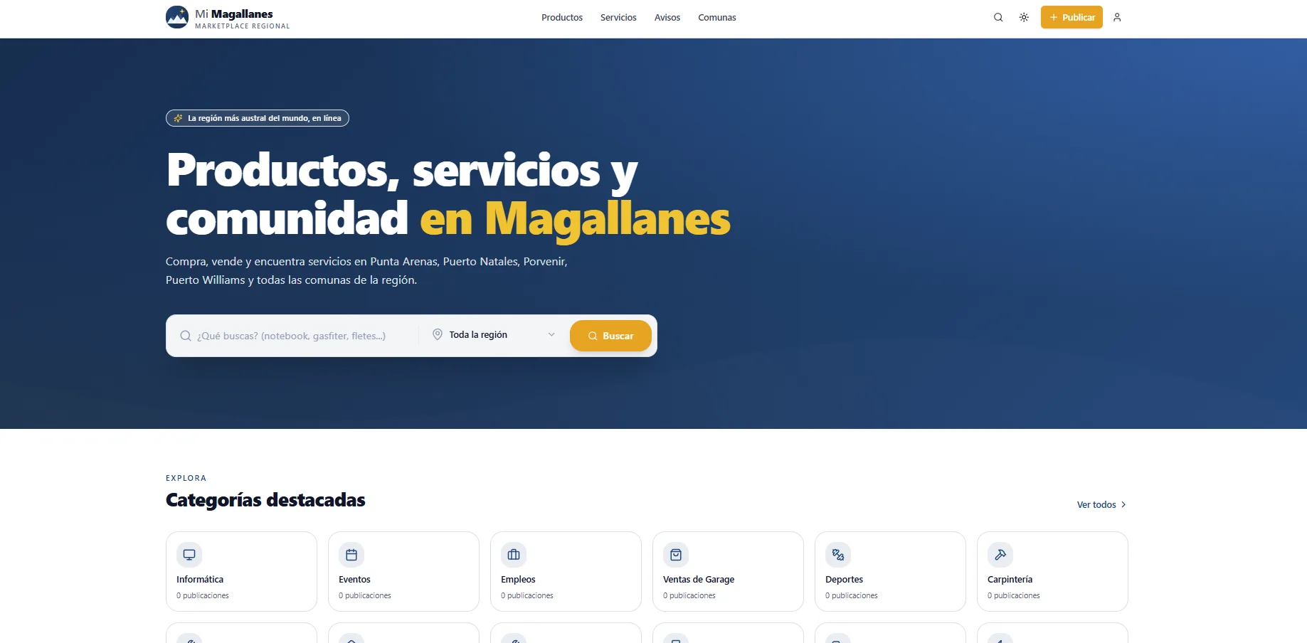 Proyecto Plataforma Mi Magallanes
